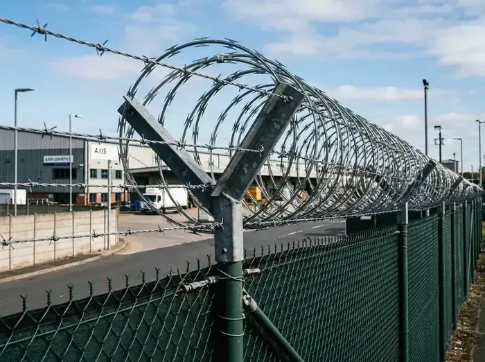 Concertina de seguridad galvanizada y alambre de púas en Barranquilla